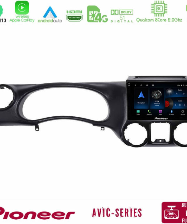 Kimpiris - Pioneer AVIC 8Core Android13 4+64GB Jeep Wrangler 2011-2014 Navigation Multimedia Tablet 9"