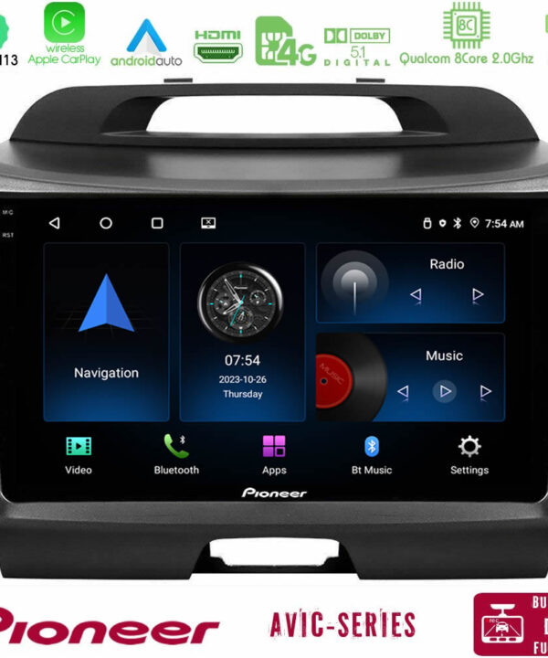 Kimpiris - Pioneer AVIC 8Core Android13 4+64GB Kia Sportage Navigation Multimedia Tablet 9"
