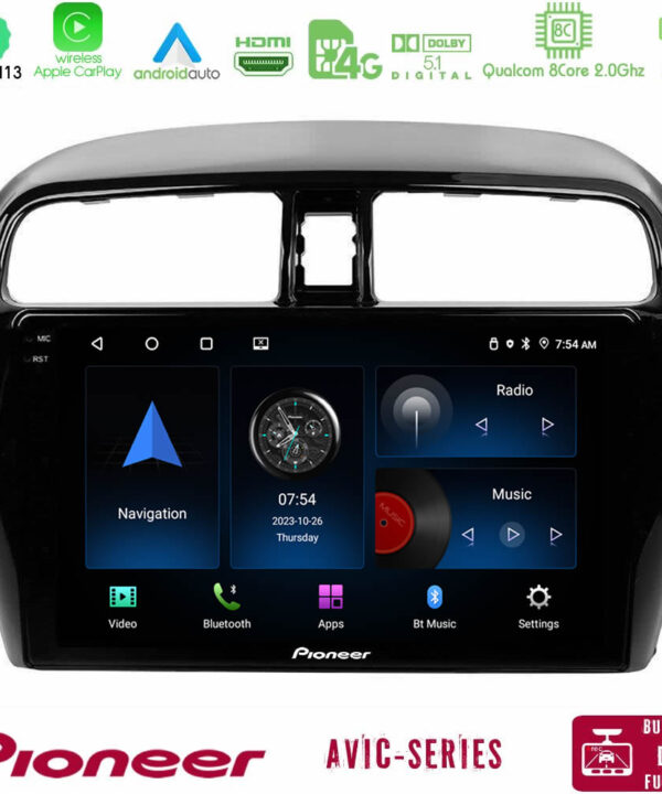 Kimpiris - Pioneer AVIC 8Core Android13 4+64GB Mitsubishi Space Star 2013-2016 Navigation Multimedia Tablet 9"
