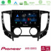 Kimpiris - Pioneer AVIC 8Core Android13 4+64GB Mitsubishi L200 2016-> & Fiat Fullback (Manual A/C) Navigation Multimedia Tablet 9"