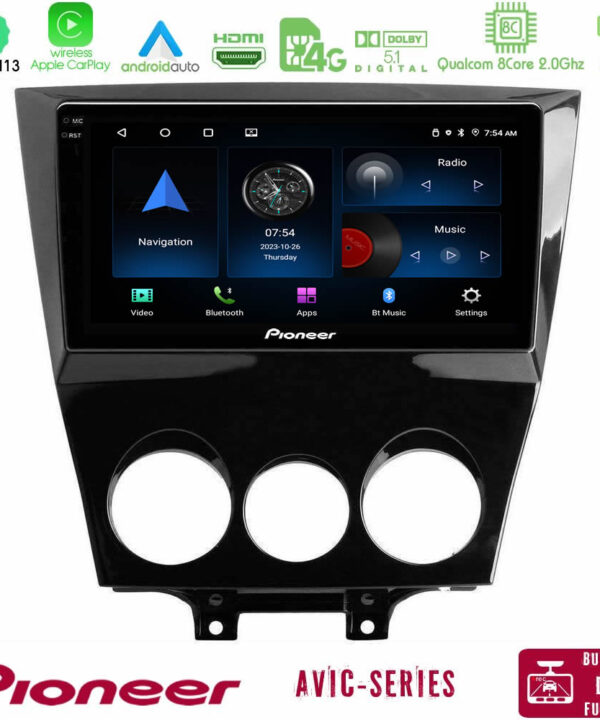 Kimpiris - Pioneer AVIC 8Core Android13 4+64GB Mazda RX8 2008-2012 Navigation Multimedia Tablet 9"