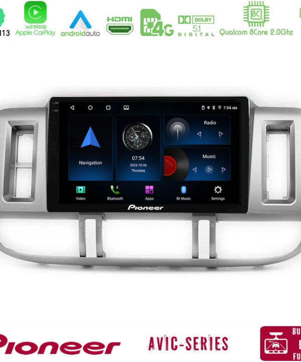 Kimpiris - Pioneer AVIC 8Core Android13 4+64GB Nissan X-Trail (T30) 2000-2003 Navigation Multimedia Tablet 9"