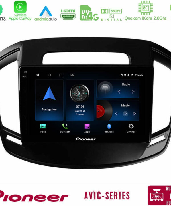 Kimpiris - Pioneer AVIC 8Core Android13 4+64GB Opel Insignia 2014-2017 Navigation Multimedia Tablet 9"