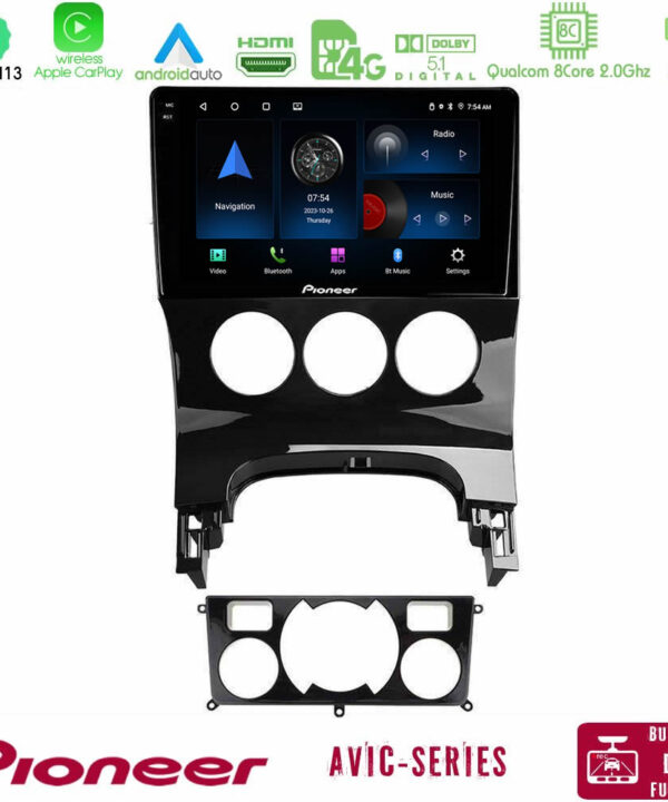 Kimpiris - Pioneer AVIC 8Core Android13 4+64GB Peugeot 3008 AUTO A/C Navigation Multimedia Tablet 9"