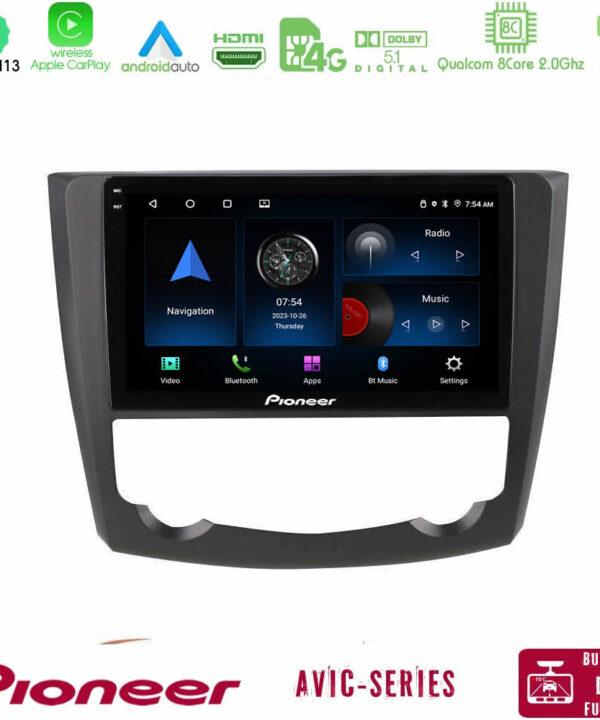 Kimpiris - Pioneer AVIC 8Core Android13 4+64GB Renault Kadjar Navigation Multimedia Tablet 9"