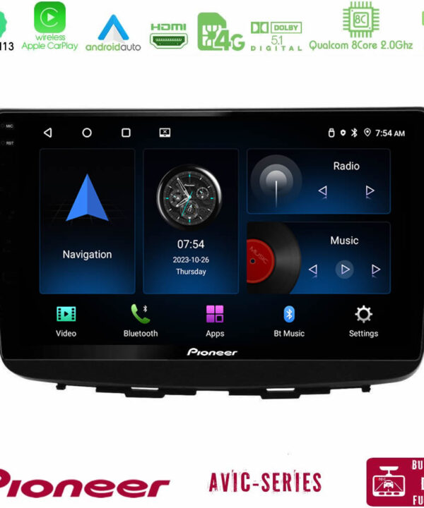 Kimpiris - Pioneer AVIC 8Core Android13 4+64GB Suzuki Baleno 2016-2021 Navigation Multimedia Tablet 9"