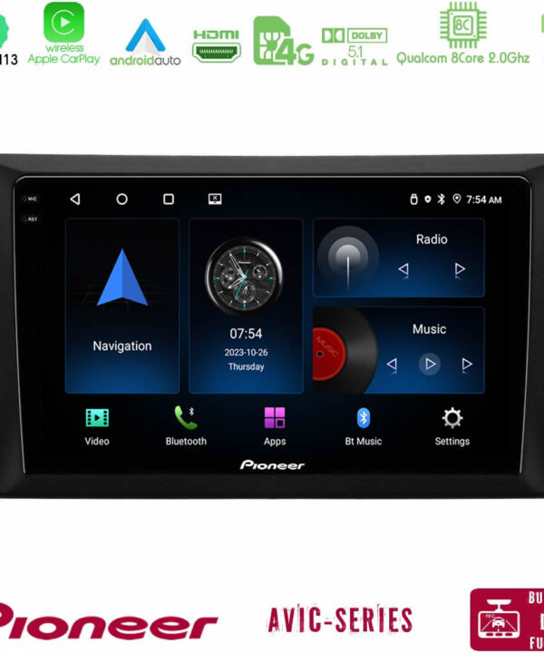 Kimpiris - Pioneer AVIC 8Core Android13 4+64GB Vw Golf 6 Navigation Multimedia Tablet 9"