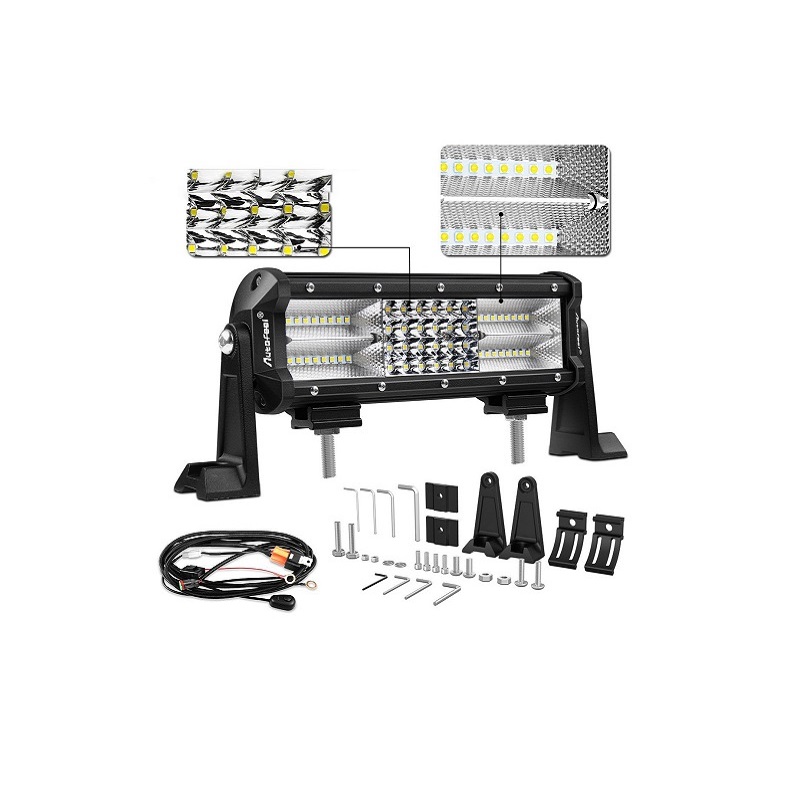 LED 36D Με 3 πλέγματα 125W 10 30v combo