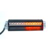  Strobe έκτακτης ανάγκης 12LED κίτρινη 12V ONOFF με προγράμματα