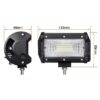  προβολέας LED SPOT 24 Epistar LEDs 72W 5040Lumens 133mm 10 30v 6500K 1 1