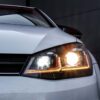 Full led σε όλες τις σκάλες plug and play Φανάρια Golf 7 dynamic τρεχούμενο φλας look golf 7.5 3
