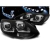 Φανάρια DayLight Black Με Φώτα Ημέρας DRL Ford Focus Mk3 2011 2015
