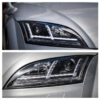  Φανάρια Set Για Audi TT 8J 06 10 DRL amp Led Signal Dynamic Μαύρα Xenon Έκδοση D1SH1 Με Μοτέρ 8