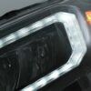  Φανάρια Set Για Ford Ranger 15 20 DRL Dynamic Start Up Μαύρα Full Led Με Μοτέρ 13