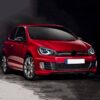 Φανάρια Set Για Vw Golf VΙ 6 08 12 Mk8 Golf Look Dynamic Start DRL amp Φλας Μαύρα Full Led Με Μοτέρ VLand 11