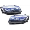 Φανάρια Set Για Vw Tiguan II mk2 16 DRL Led Matrix amp Led Signal Dynamic R Line Look H7H7 Με Μοτέρ 1