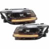 Φανάρια Set Για Vw Tiguan II mk2 16 DRL Led Matrix amp Led Signal Dynamic R Line Look H7H7 Με Μοτέρ 3