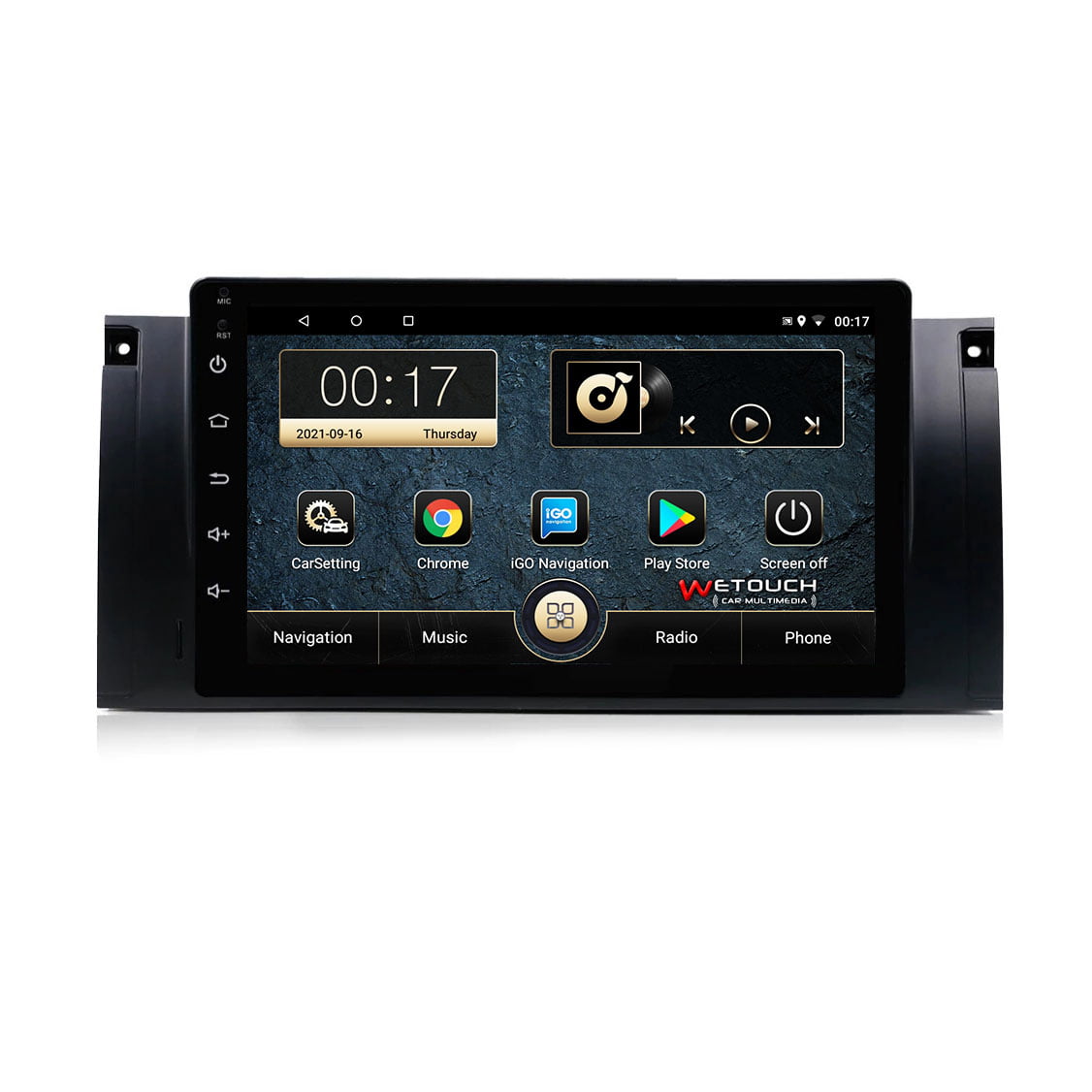 BMW E39 MULTIMEDIA OEM 1995 2003 9 ΑΦΗΣ ANDROID 232GB GPS NAVIGATION RADIO BLUETOOTH MIRRORLINK WiFi WETOUCH WT11BM01GPS 11