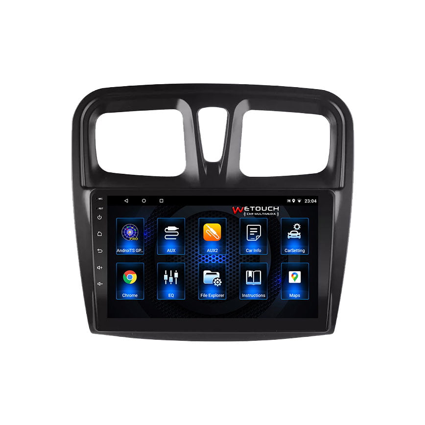 DACIA SANDERO LOGAN MULTIMEDIA OEM 2014 2019 9 ΑΦΗΣ ANDROID 232GB GPS NAVIGATION RADIO BLUETOOTH MIRRORLINK WiFi WETOUCH WT11DC01GPS 1