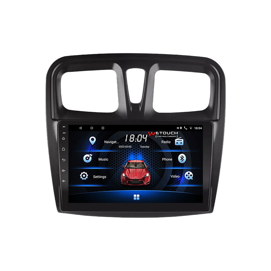 DACIA SANDERO LOGAN MULTIMEDIA OEM 2014 2019 9 ΑΦΗΣ ANDROID 232GB GPS NAVIGATION RADIO BLUETOOTH MIRRORLINK WiFi WETOUCH WT11DC01GPS