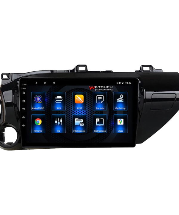 TOYOTA HILUX 2016 2018 MULTIMEDIA OEM 10.1 ΑΦΗΣ ANDROID 232GB GPS NAVIGATION RADIO BLUETOOTH MIRRORLINK WiFi WETOUCH WT11TY03GPS 1