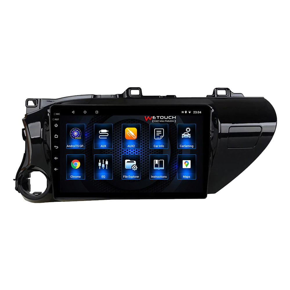 TOYOTA HILUX 2016 2018 MULTIMEDIA OEM 10.1 ΑΦΗΣ ANDROID 232GB GPS NAVIGATION RADIO BLUETOOTH MIRRORLINK WiFi WETOUCH WT11TY03GPS 1