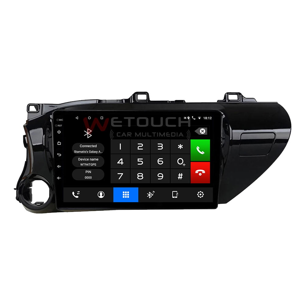 TOYOTA HILUX 2016 2018 MULTIMEDIA OEM 10.1 ΑΦΗΣ ANDROID 232GB GPS NAVIGATION RADIO BLUETOOTH MIRRORLINK WiFi WETOUCH WT11TY03GPS 6