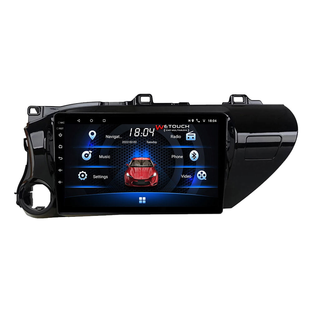 TOYOTA HILUX 2016 2018 MULTIMEDIA OEM 10.1 ΑΦΗΣ ANDROID 232GB GPS NAVIGATION RADIO BLUETOOTH MIRRORLINK WiFi WETOUCH WT11TY03GPS
