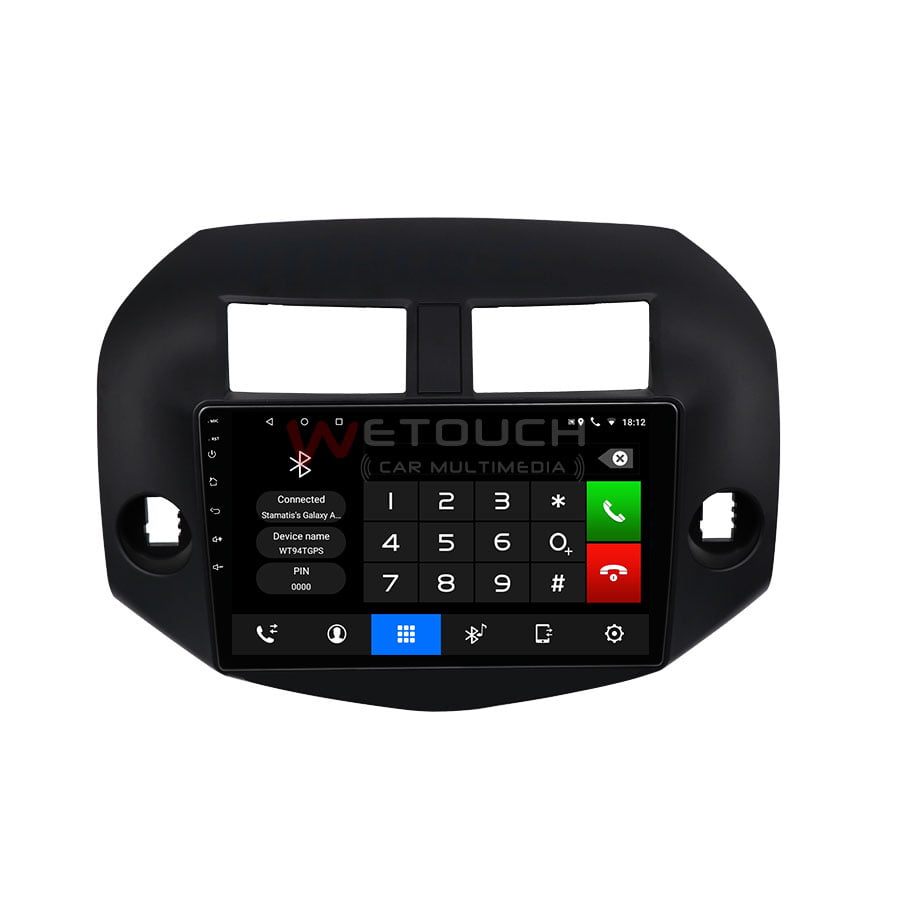 TOYOTA RAV4 MULTIMEDIA OEM 2006 2012 10.1 ΑΦΗΣ ANDROID 232GB GPS NAVIGATION RADIO BLUETOOTH MIRRORLINK WiFi WETOUCH WT11TY01GPS 2