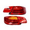 Φανάρια Set Για Bmw 3 E92 Coupe 06 10 Led Bar LCI Look ΚόκκινοΦιμέ 1