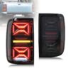 Φανάρια Set Για VW Amarok 10 21 Full Led Bar Dynamic Φλας Μαύρο Φιμέ