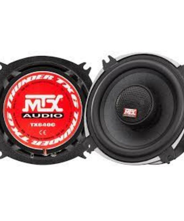 TX640C - TX6 Coaxial speakers Ø10cm 4" 2-way 70W RMS 4Ω with aluminum frame